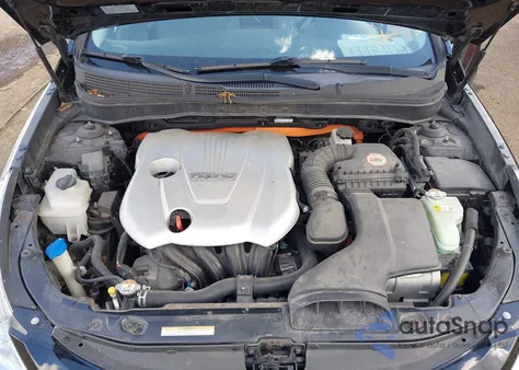 2012 Hyundai Sonata Hybrid из США, поврежденный, VIN KMHEC4A49CA019789